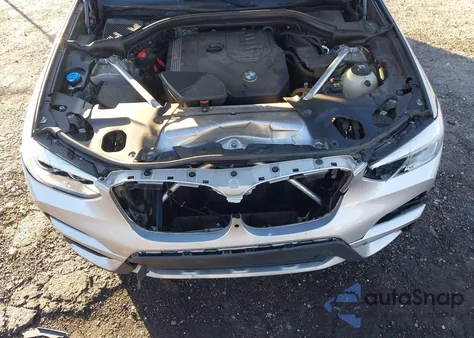 2020 BMW X3 Sdrive30I из США, поврежденный, VIN 5UXTY3C00L9D00593